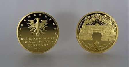 100€ Gold Gedenkmünzen Deutschland