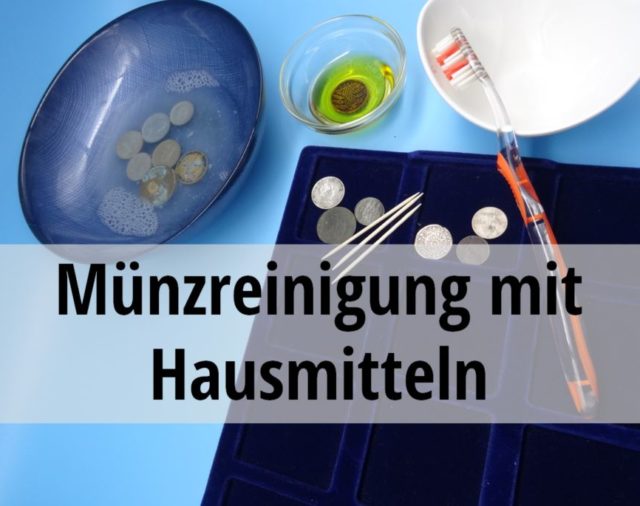 Münzen putzen mit Hausmitteln