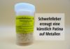 Münzen patinieren mit Schwefelleber